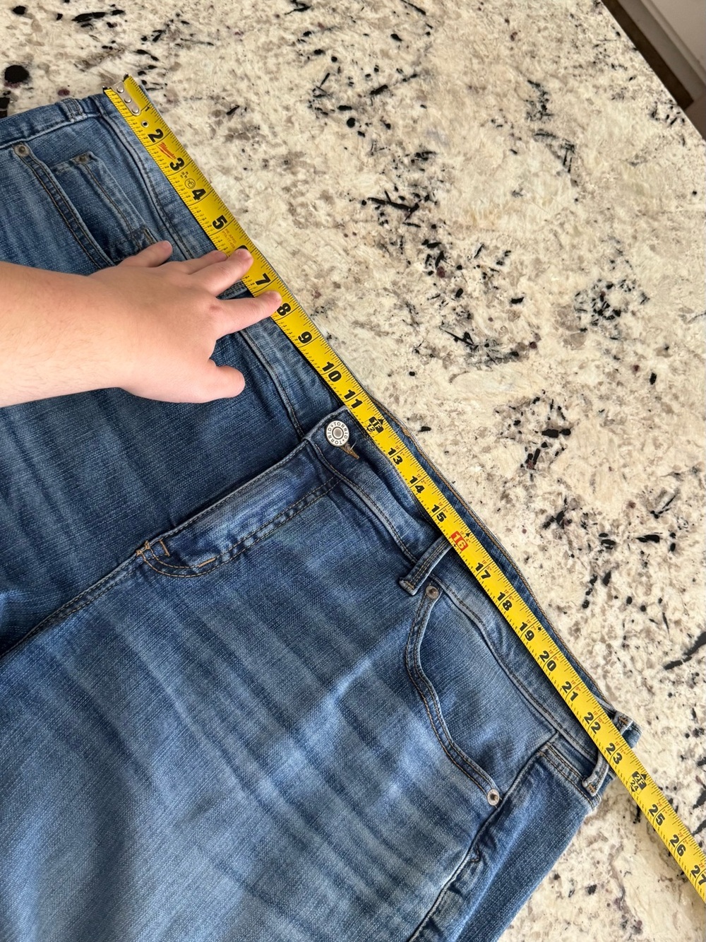Torrid Perfect Wide-Leg Mid-Rise Jean Piece Of Cake 20R 40825614 - Picture 9 of 16